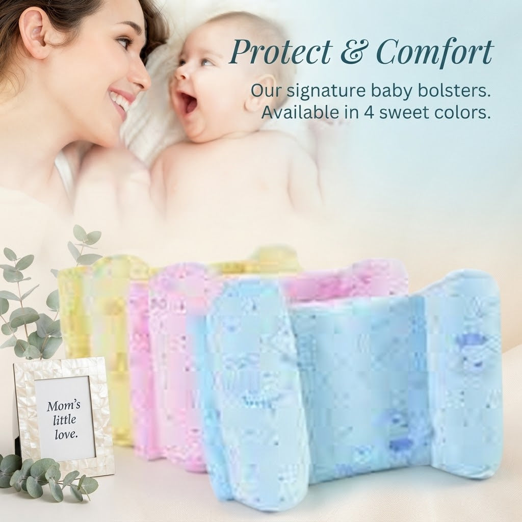 Infant Pillow | Newborn Baby Head Shaping Anti-Rollover Pillow (Random Color & Design)